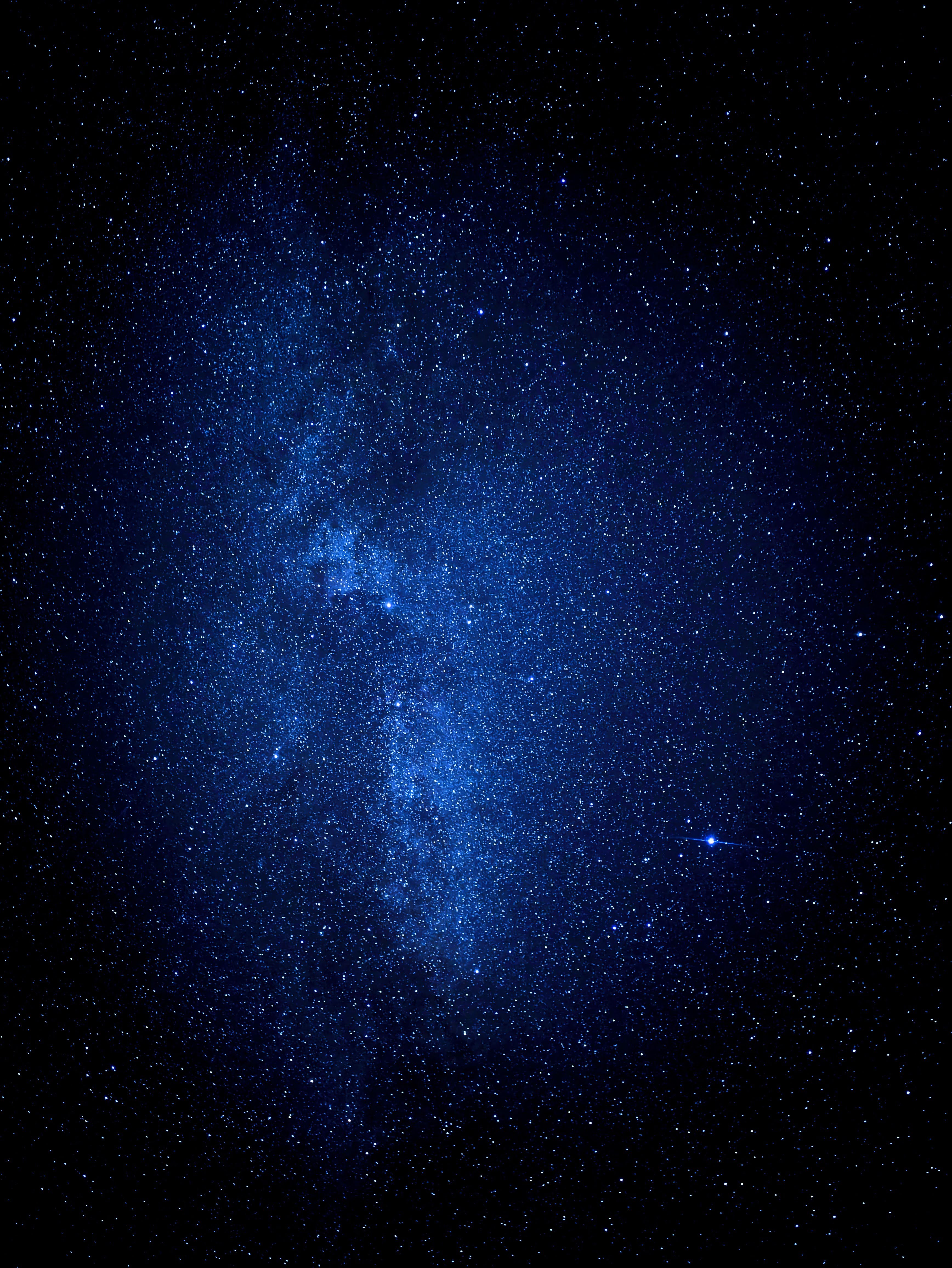 Starry sky turned blue :p 